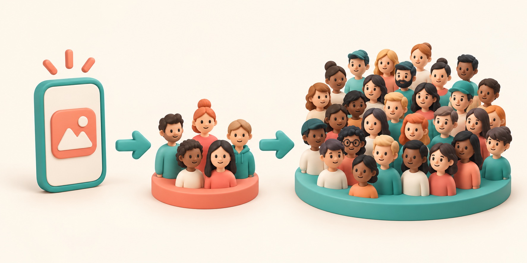 A new version is offered to a small group before reaching everyone.