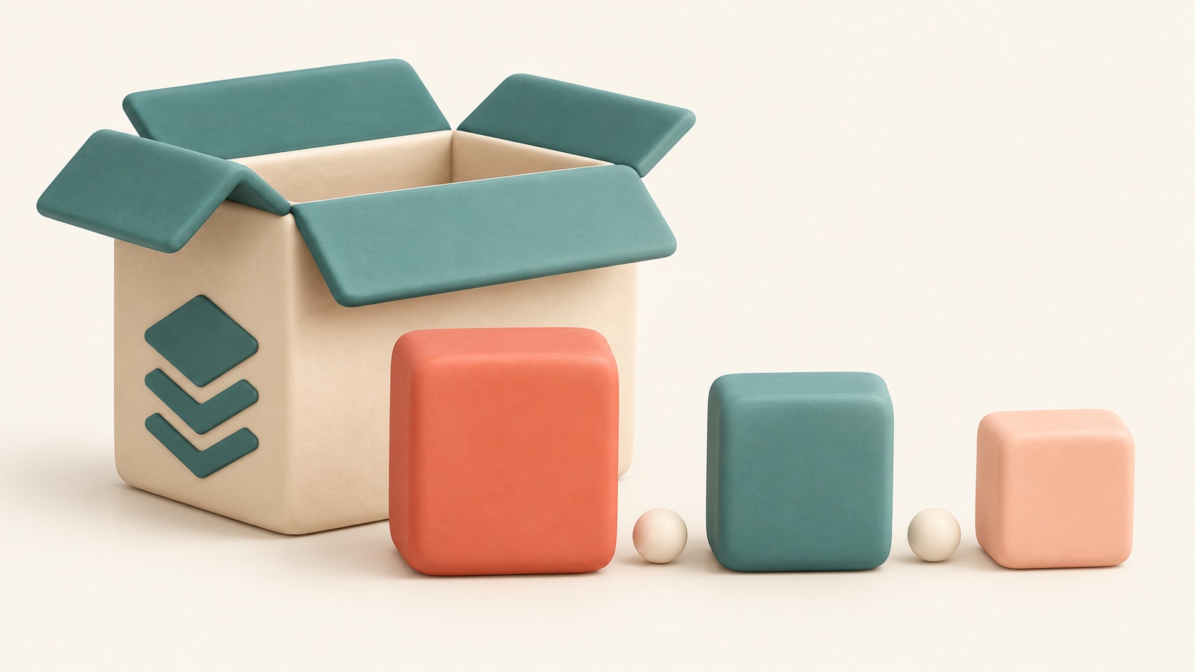 A software package has three blocks representing major, minor, and patch changes.